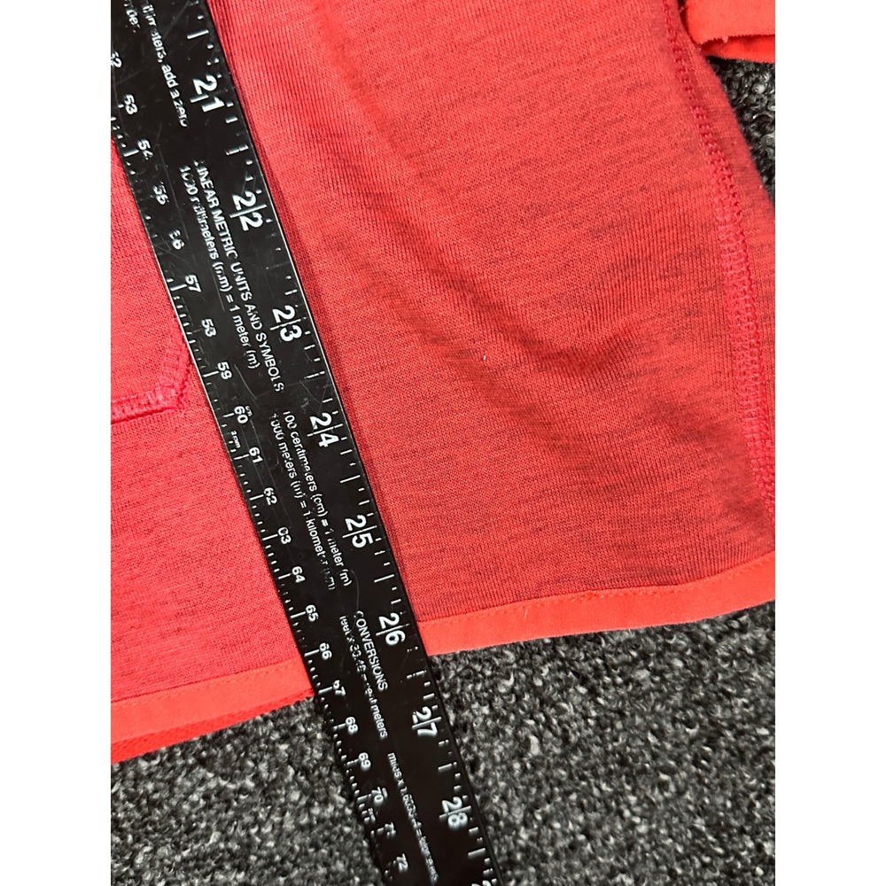 Nike Dri-FIT Hoodie Kids Large Coral/Orange Heathered Gold Swoosh  Sweatshirt - Picture 3 of 5